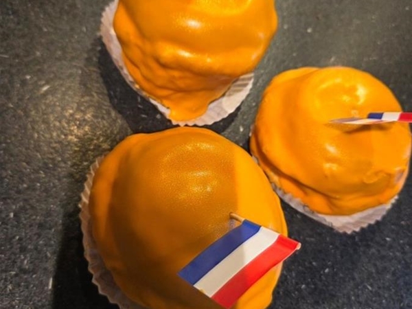 Oranje bosschebol&nbsp;per 5 stuks